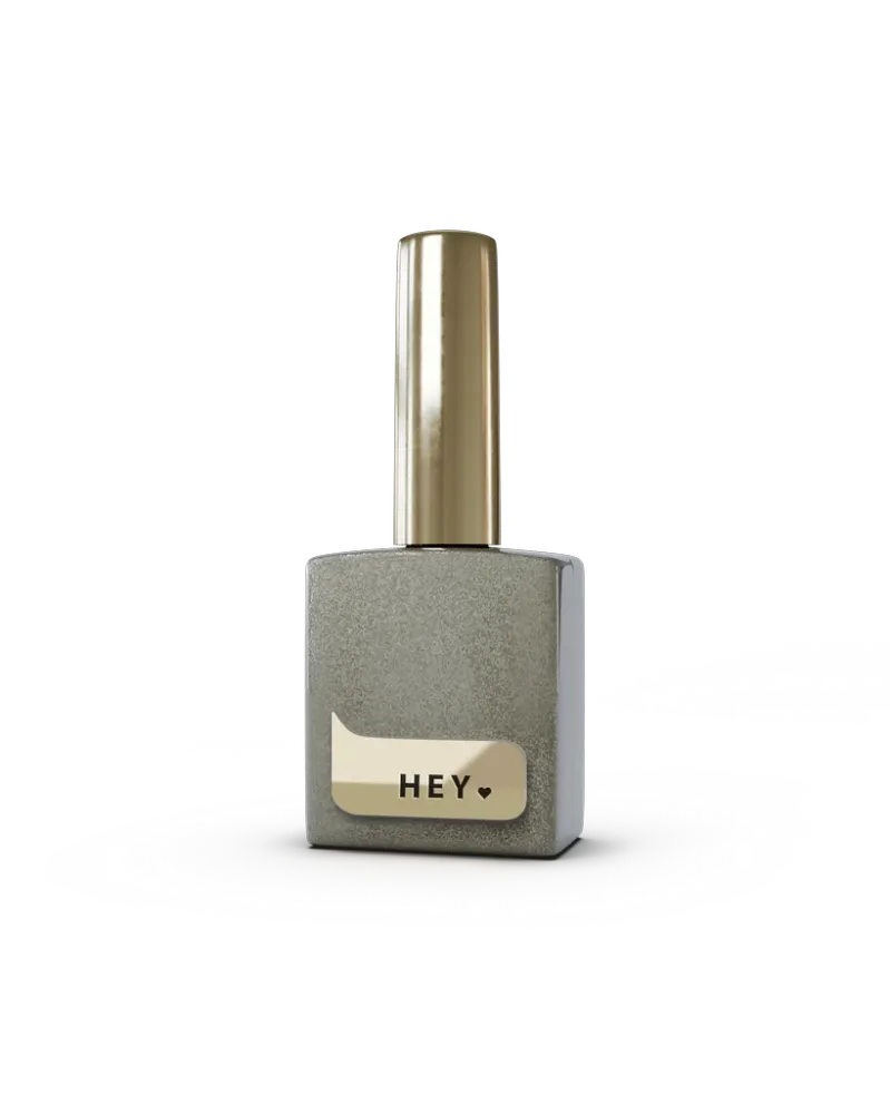 Top Coat Gold Shimmer 15 ml HEYLOVE