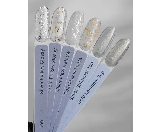Top Coat Gold Shimmer 15 ml HEYLOVE