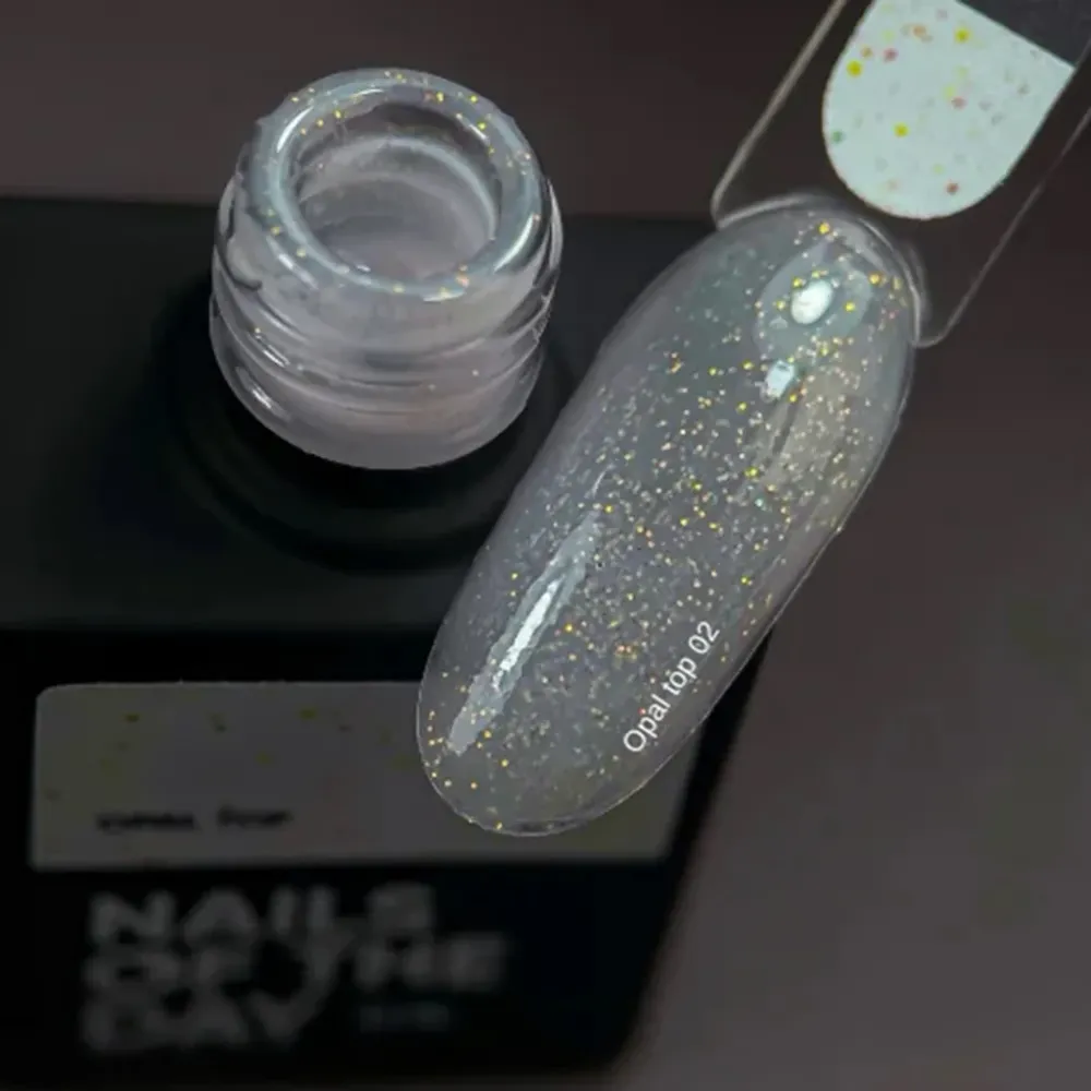 Top Coat Opal №2 10 ml NAILSOFTHENIGHT NAILSOFTHEDAY