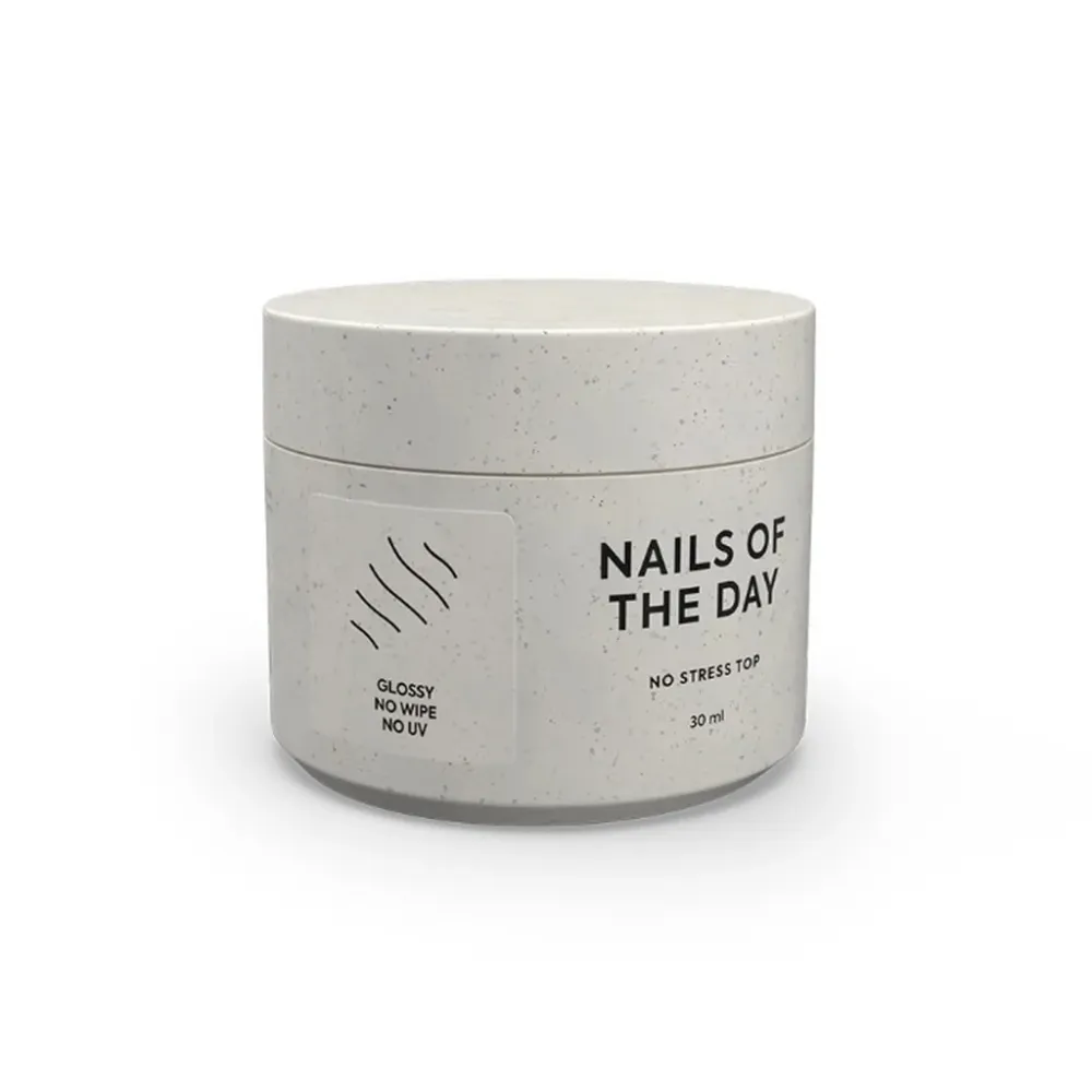 Top Coat No Stress bez ljepljivog sloja 30 ml NAILSOFTHEDAY