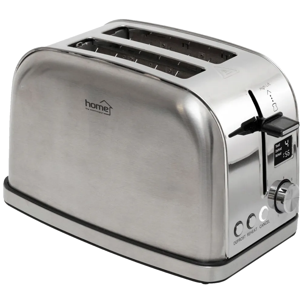 home Toster, 950W, za 2 kriške, 7 nivoa tostiranja, LCD - HGKP22LCD