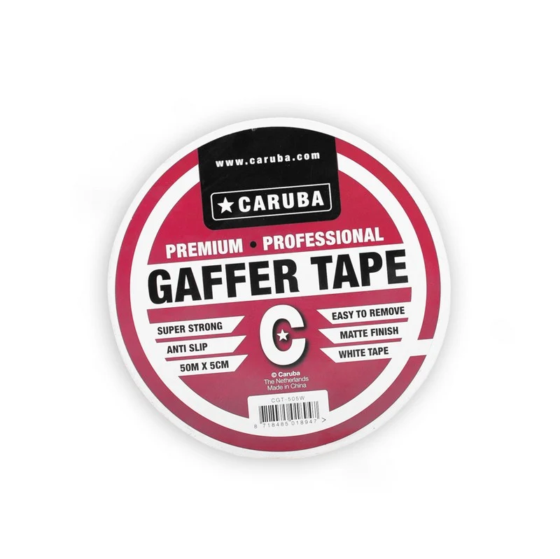 Caruba - Gaffer traka - 5cm x 50m BIJELA (MAT)