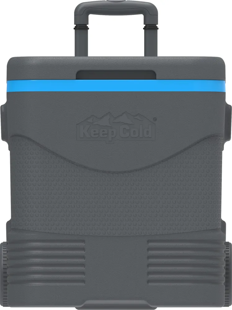 Duramax kolica za led 45L s PU izolacijom, siva i plava