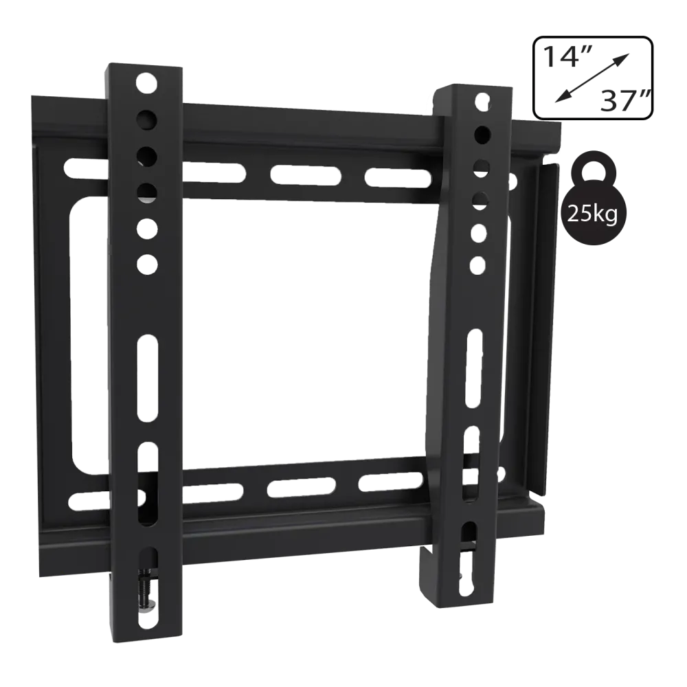 Amiko Nosač zidni za TV prijemnik 14" - 37", 25 kg, 1D - Wallmaster 14-37 FIX
