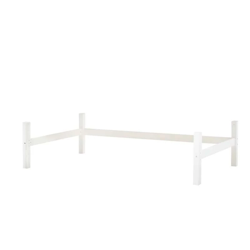 Hoppekids ECO Luksuzno - Halvhøj Modul - 120x200 cm. - Hvid