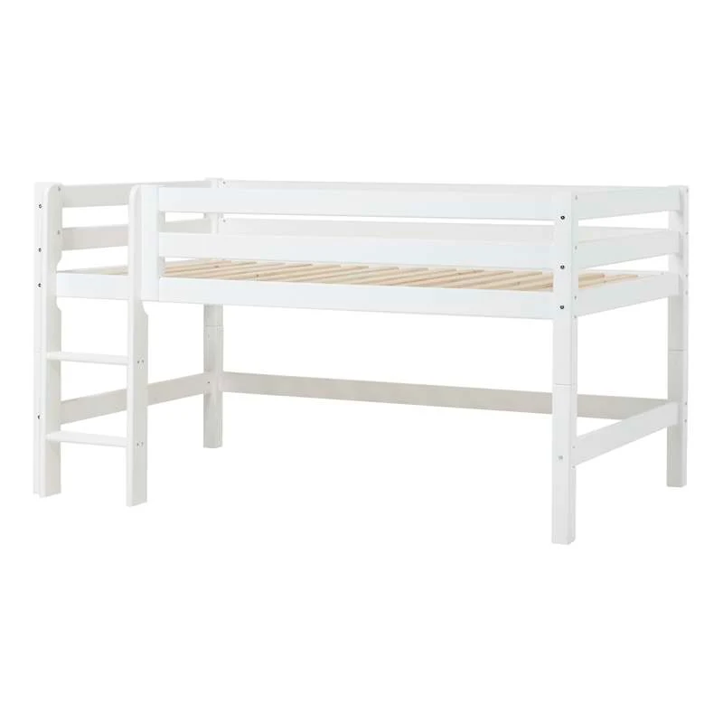Hoppekids ECO Luksuzno - Halvhøj Modul - 120x200 cm. - Hvid