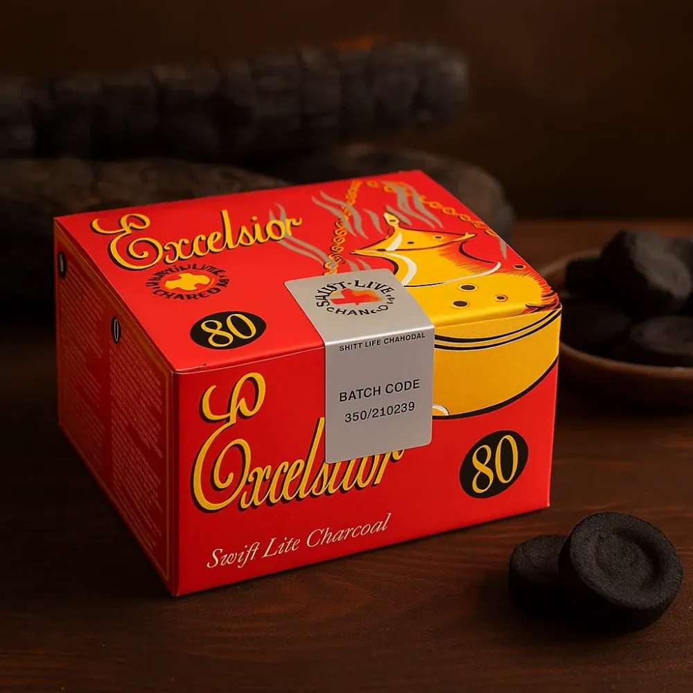 Ugljene tablete za tamjan i nargilu, 80 komada