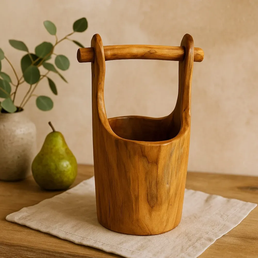 Teak kanta za vodu 28 cm