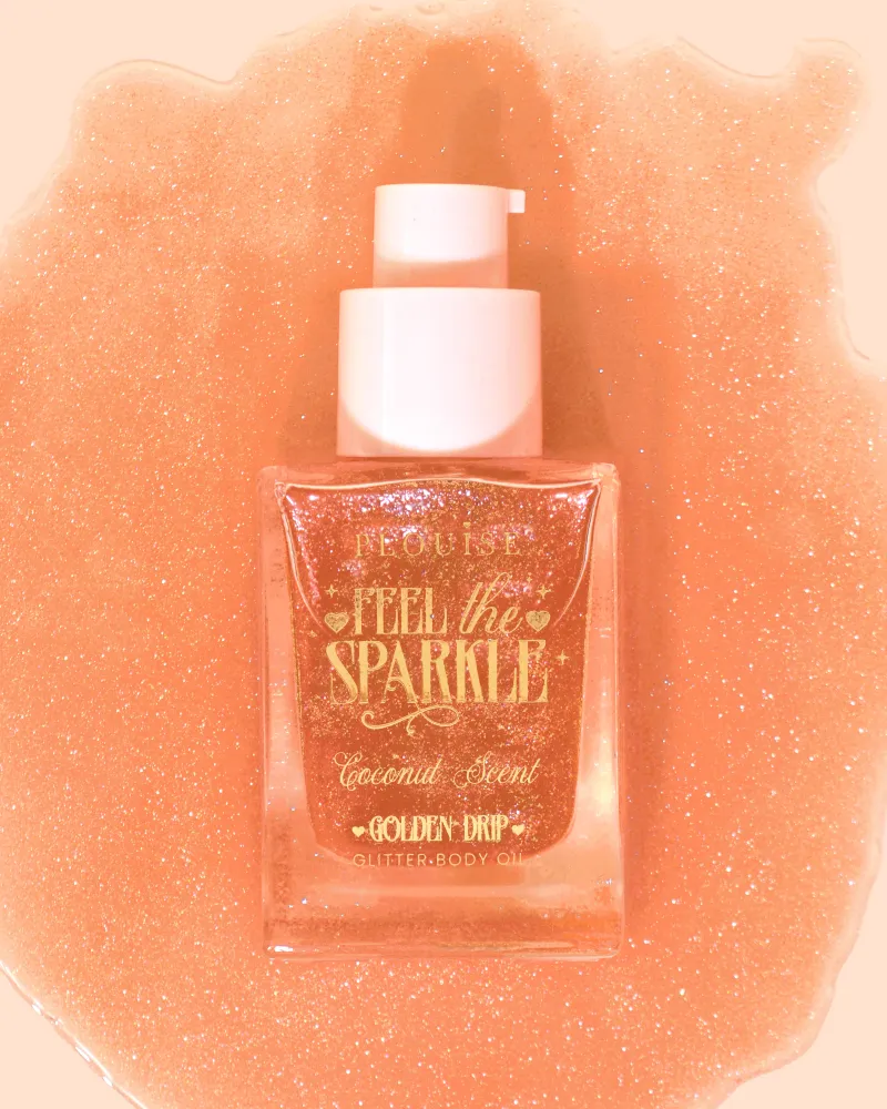 Feel Sparkle Diamond Glitter ulje za tijelo - Golden Drip