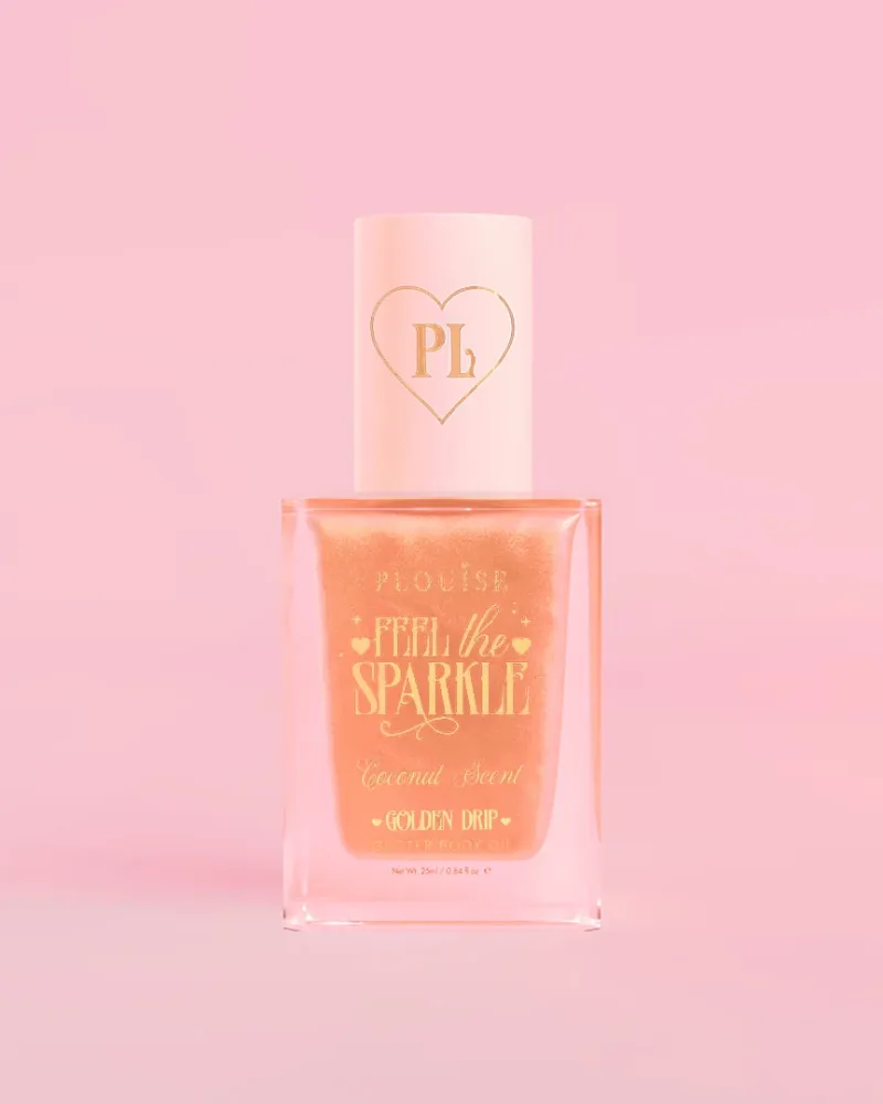 Feel Sparkle Diamond Glitter ulje za tijelo - Golden Drip
