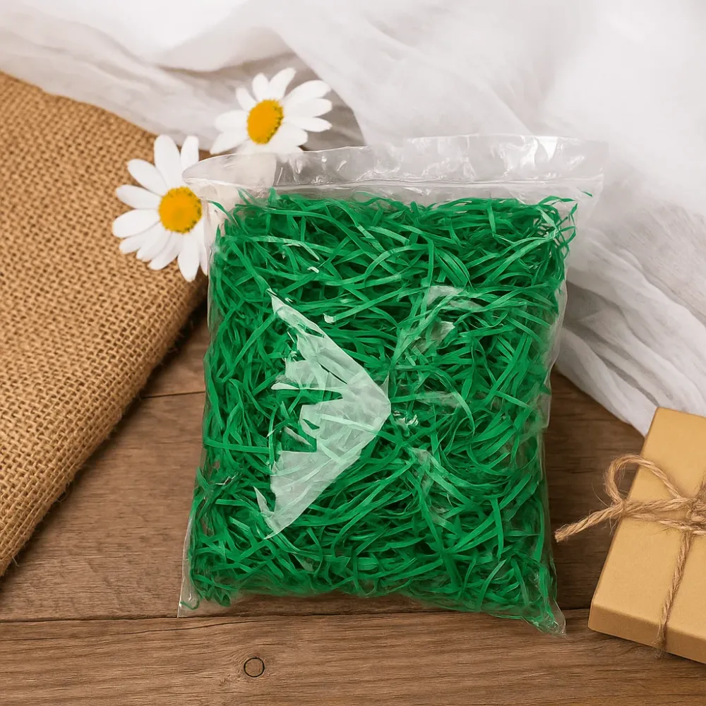 Usitnjeni papir zeleni 0.5 kg
