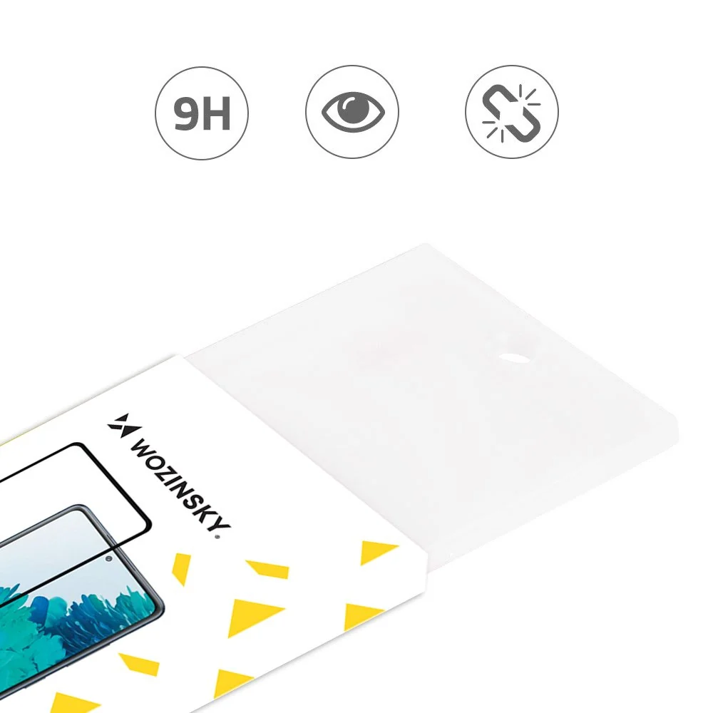 Kaljeno staklo zaštitnik zaslona s kućištem u okviru za Realme 8 5G / V13 5G crno