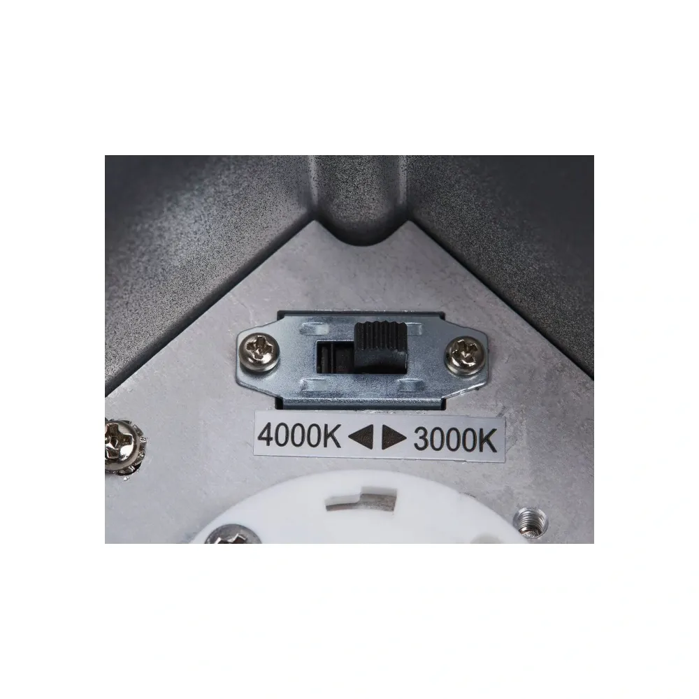 LED stropna svjetiljka ENOLA SQUARE S, antracit, 9W, 3000/4000K, IP65