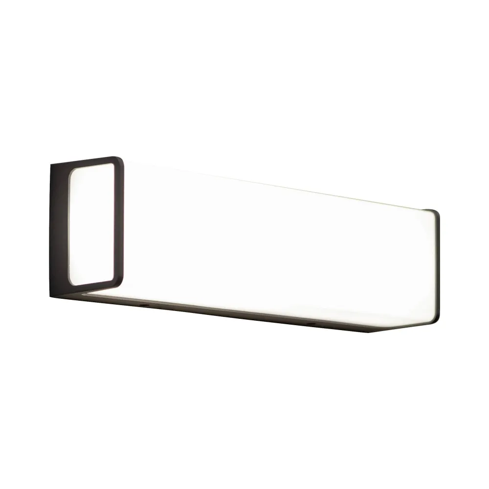 LED zidna svjetiljka DOBLO, tamno siva, 24.5W, 4000K, IP54