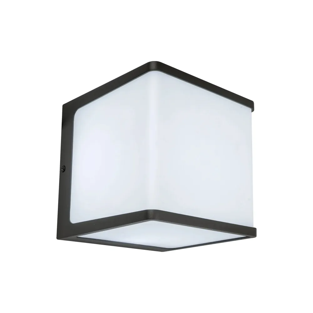 LED zidna svjetiljka DOBLO, tamno siva, 19.1W, 4000K, IP54