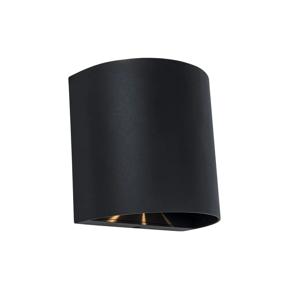 LED zidna svjetiljka GEMINI BEAMS, mat crna, 10W, 3000K, IP54