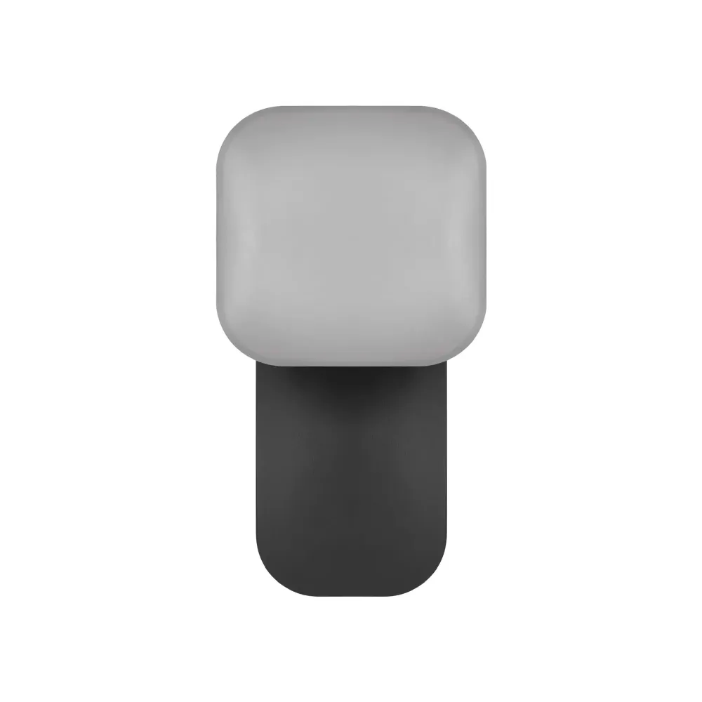 LED zidna svjetiljka NIKA, antracit, 12.5W, 3000K, IP44