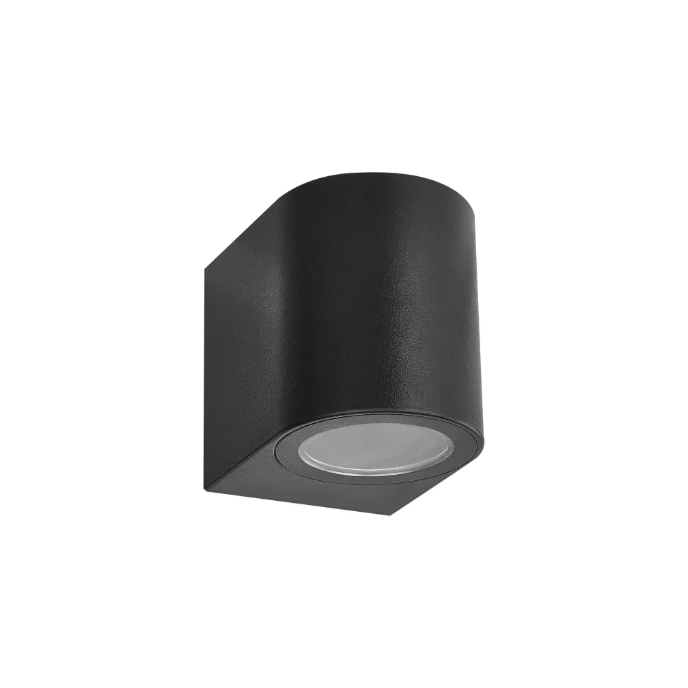 Zidna svjetiljka OCULUS, crna, 1xGU10, IP44