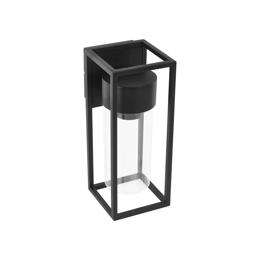 Zidna svjetiljka TILIIA, crna, 1xE27, IP44
