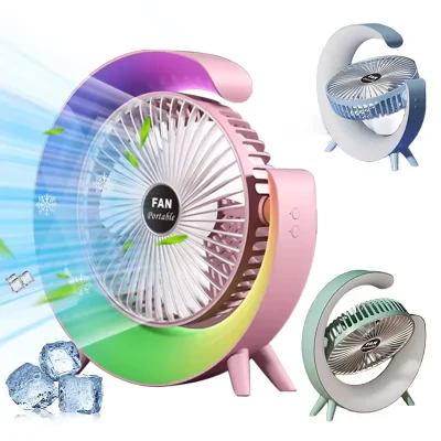 Mini USB Ventilator sa LED Svetlom