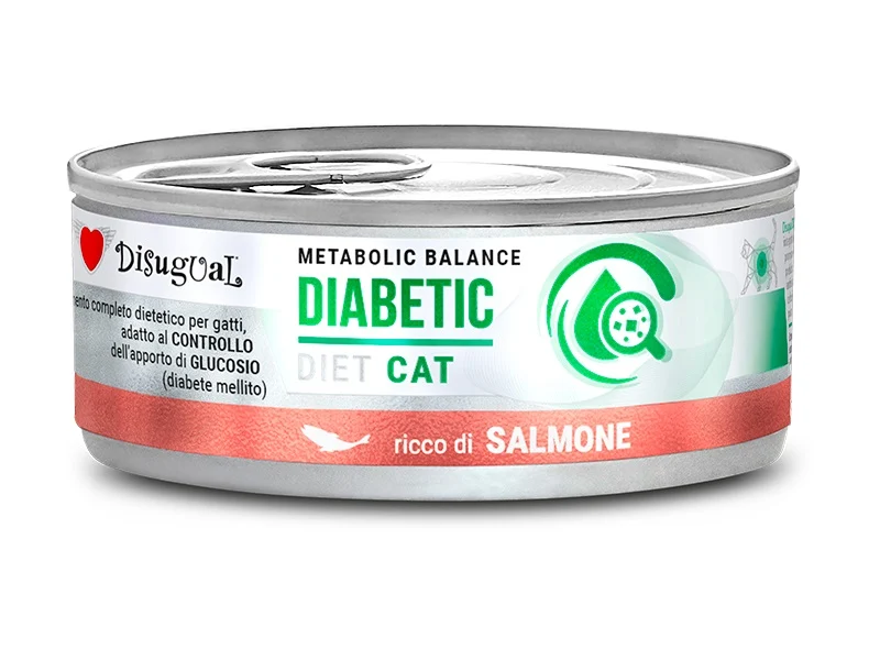 DISUGUAL Metabolic Balance Diabetic konzerva za mačke, losos, 85 g