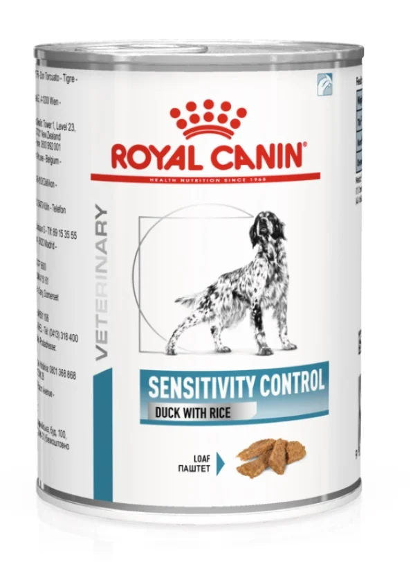 RC VHN Dog Sensitivity, s pač. kod intolerancija na hranu, konz. 410g
