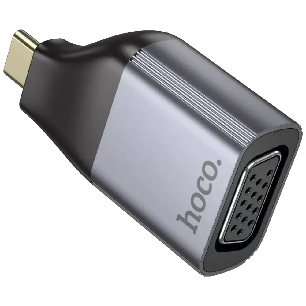 hoco. Adapter USB type C na VGA, 2K, OTG - UA34