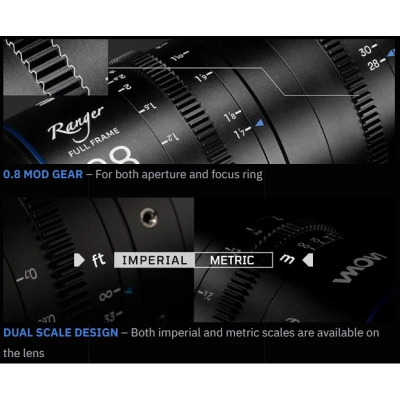 Laowa Cine Ranger 28-75mm T2.9 FF - Arri PL/Canon EF