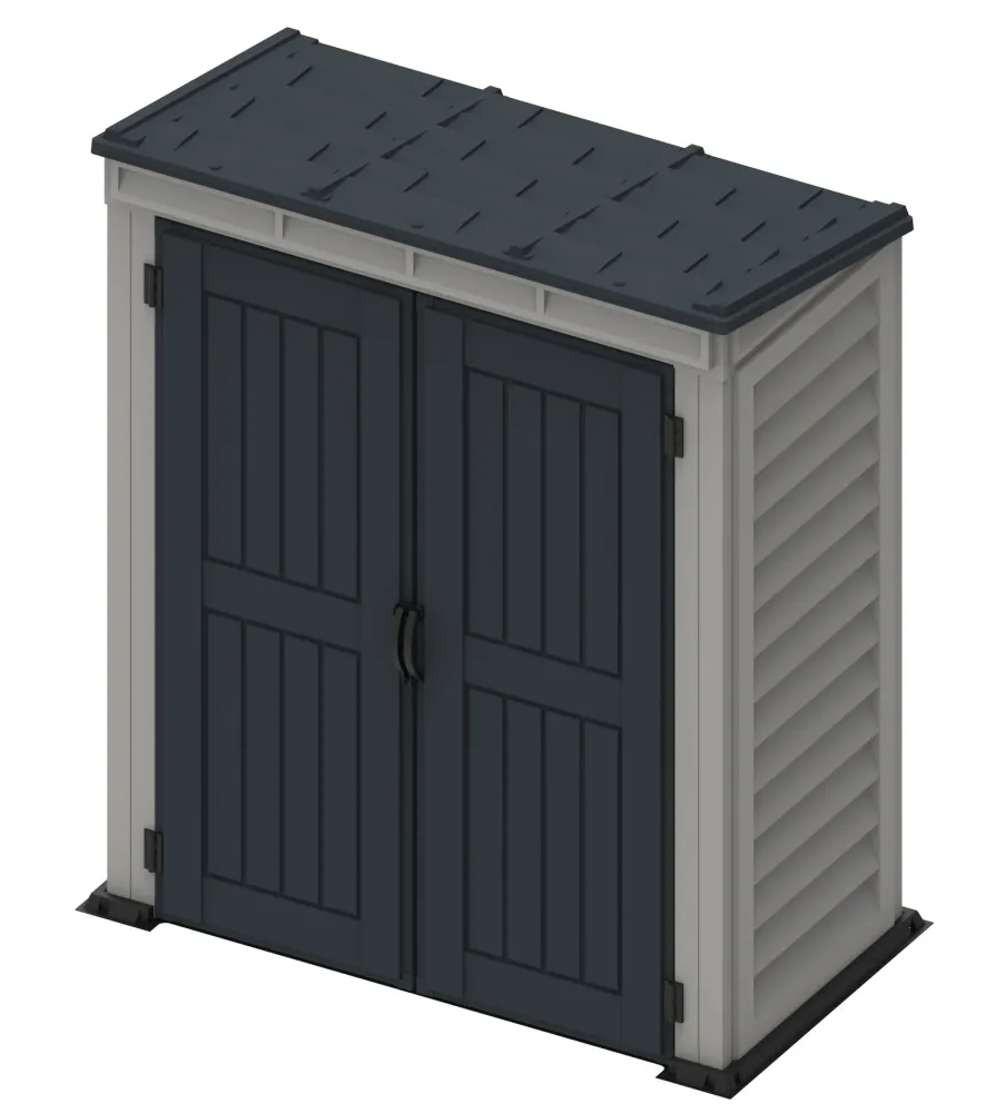 Duramax YardMate PLUS dvosvođeni krov 1,71 x 0,92 m plastična šupa