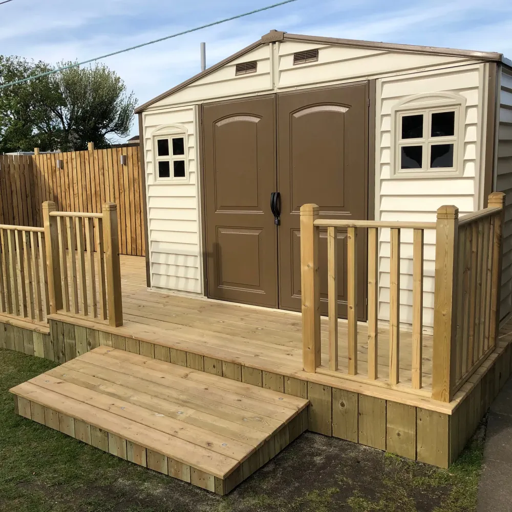 Plastična šupa Duramax WoodSide 3,19 x 2,40 m