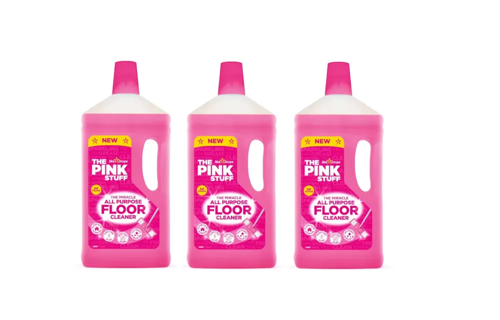 Pink Stuff sredstvo za čišćenje podova 1 litra - 3 pakiranja
