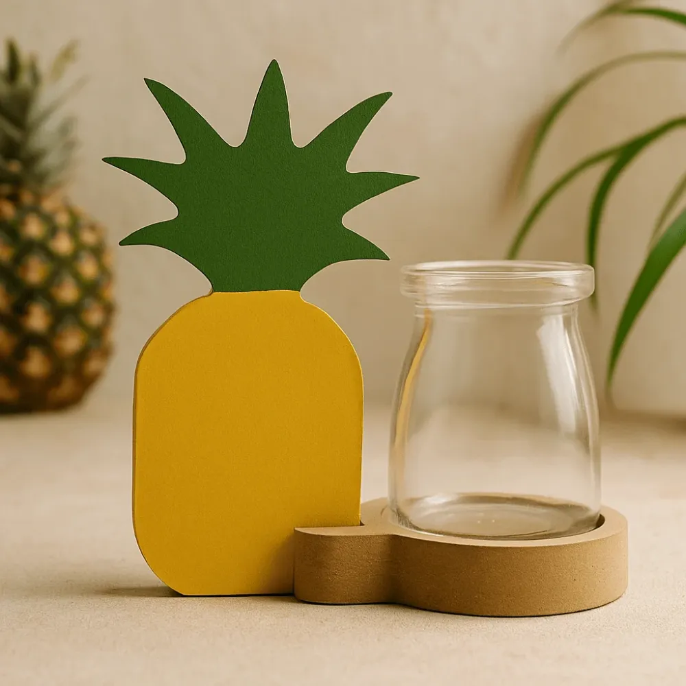 Hidroponski stakleni cijevni posuda za ananas