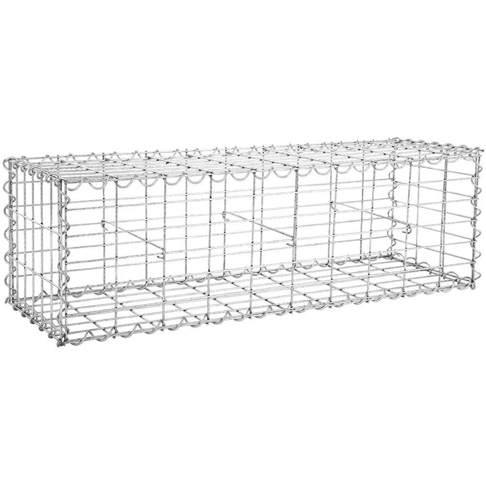 Gabionska košara, metalni gabionski kavez 100 x 30 x 30 cm