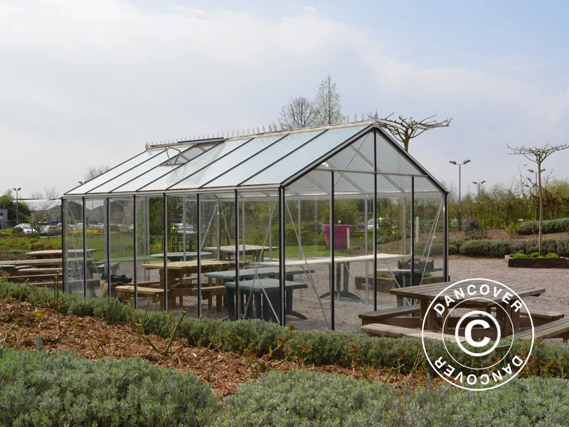 Greenhouse FLORA 3,06x5,19x2,59m Alu