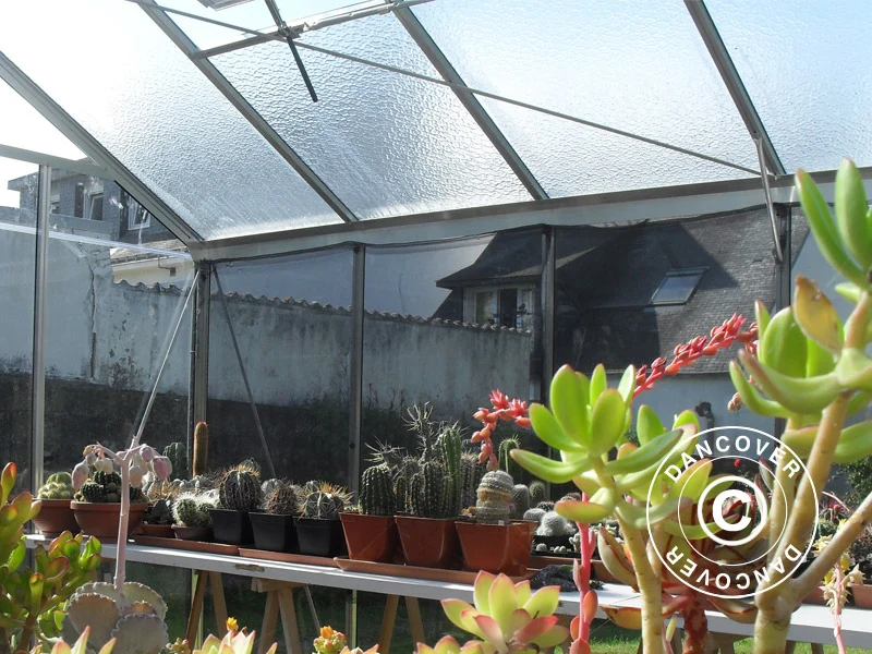 Greenhouse FLORA 3,06x5,19x2,59m Alu