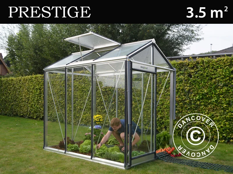 Greenhouse PICCOLO 1,59x2,24x2,21m Alu
