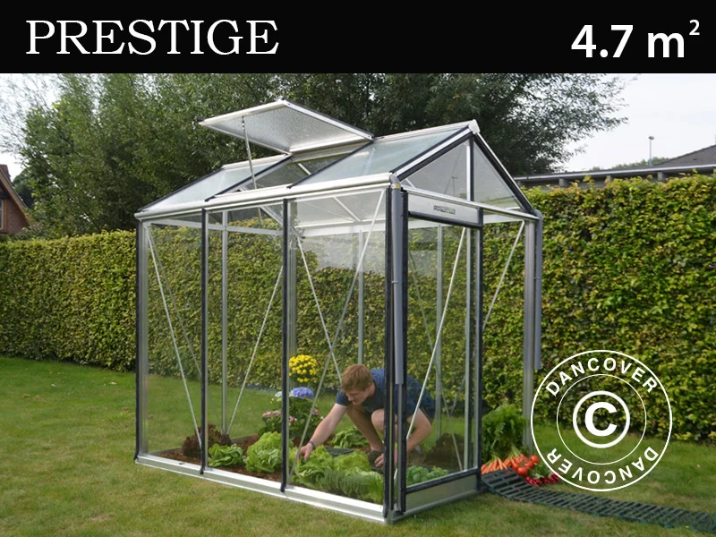 Greenhouse PICCOLO 1,59x2,98x2,21m Alu