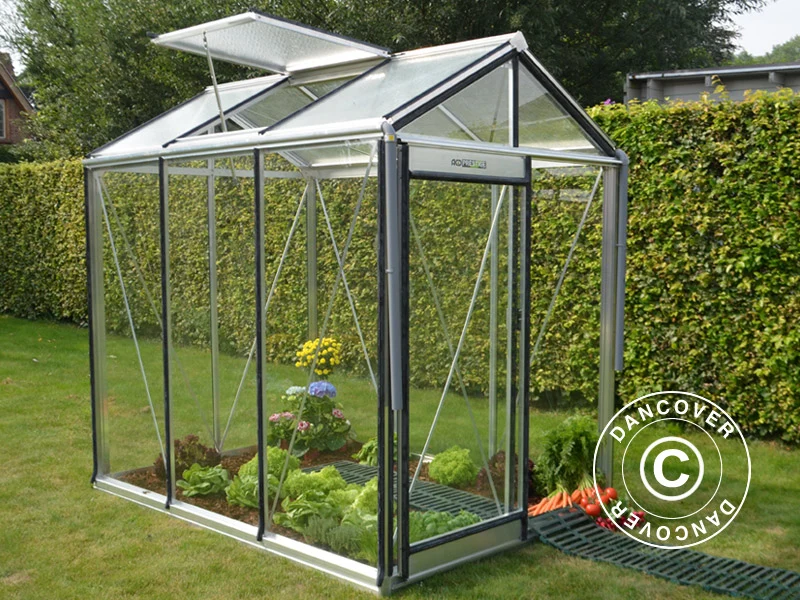 Greenhouse PICCOLO 1,59x2,98x2,21m Alu