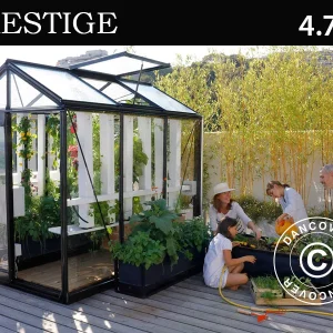 Greenhouse PICCOLO 1,59x2,98x2,21m Black