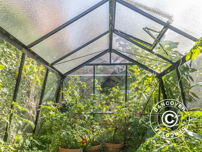Greenhouse VESTA 3,06x2,98x2,37m Black