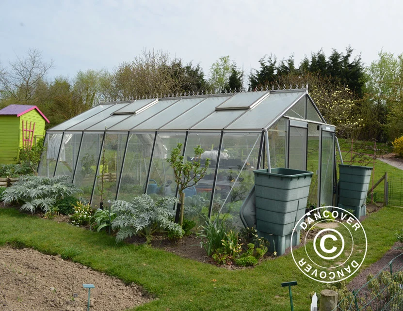 Greenhouse VESTA 3,8x5,93x2,53m Alu