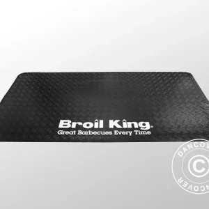 Grill Mat f/BBQ Grill 91x182x0,3cm Black