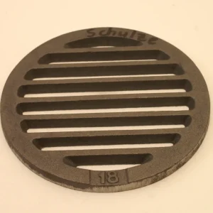 Okrugla rešetka 18 cm Ascher East Cast Estrid Fire hrđ hrđ