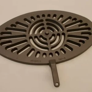 Oval vibrirajuć hrđ 24x42 cm pepela hrđ