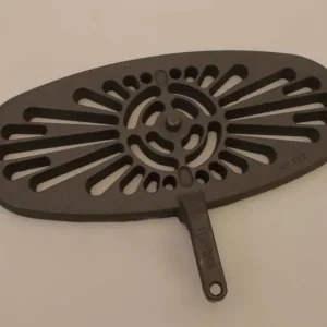 Oval vibrirajući hrđ 16x36 cm Ascher East Cast Estrid Fire Frost