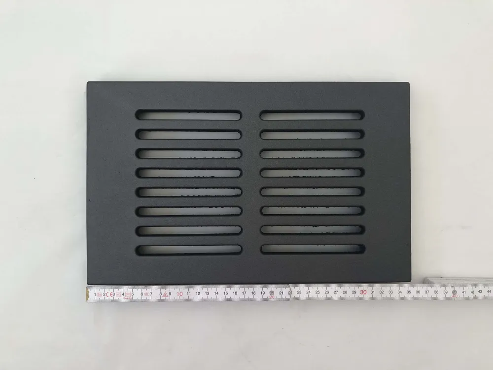 Pećnica rešetka 22,5 x 36 cm Kamin kamin od hrđe od hrđe odlaska