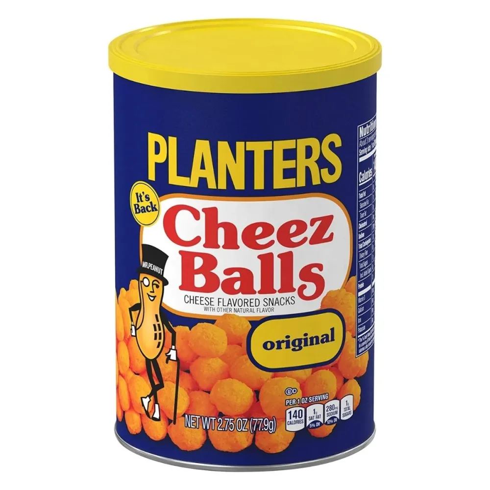Planters Cheez Ball Original, čips sa sirom od 34g