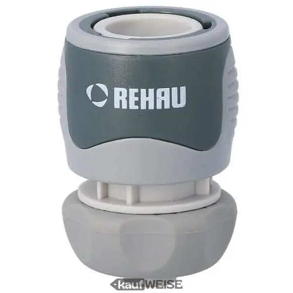 Rehau Comfort priključak za crijevo 3/4 č (19 mm) | Mekani rukohvat | Brza spojnica za vrtno crijevo