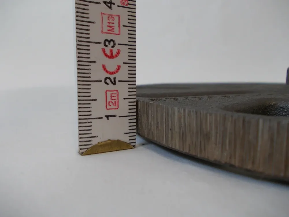 Rüttel rešetka oko 17,5 cm pećnica od hrđe lijevanje rešetka vatra hrđ