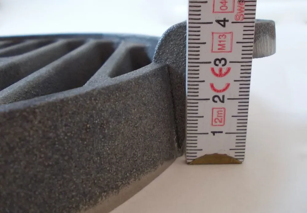 Rüttel rešetka oko 20,5 cm pećnica za hrđ